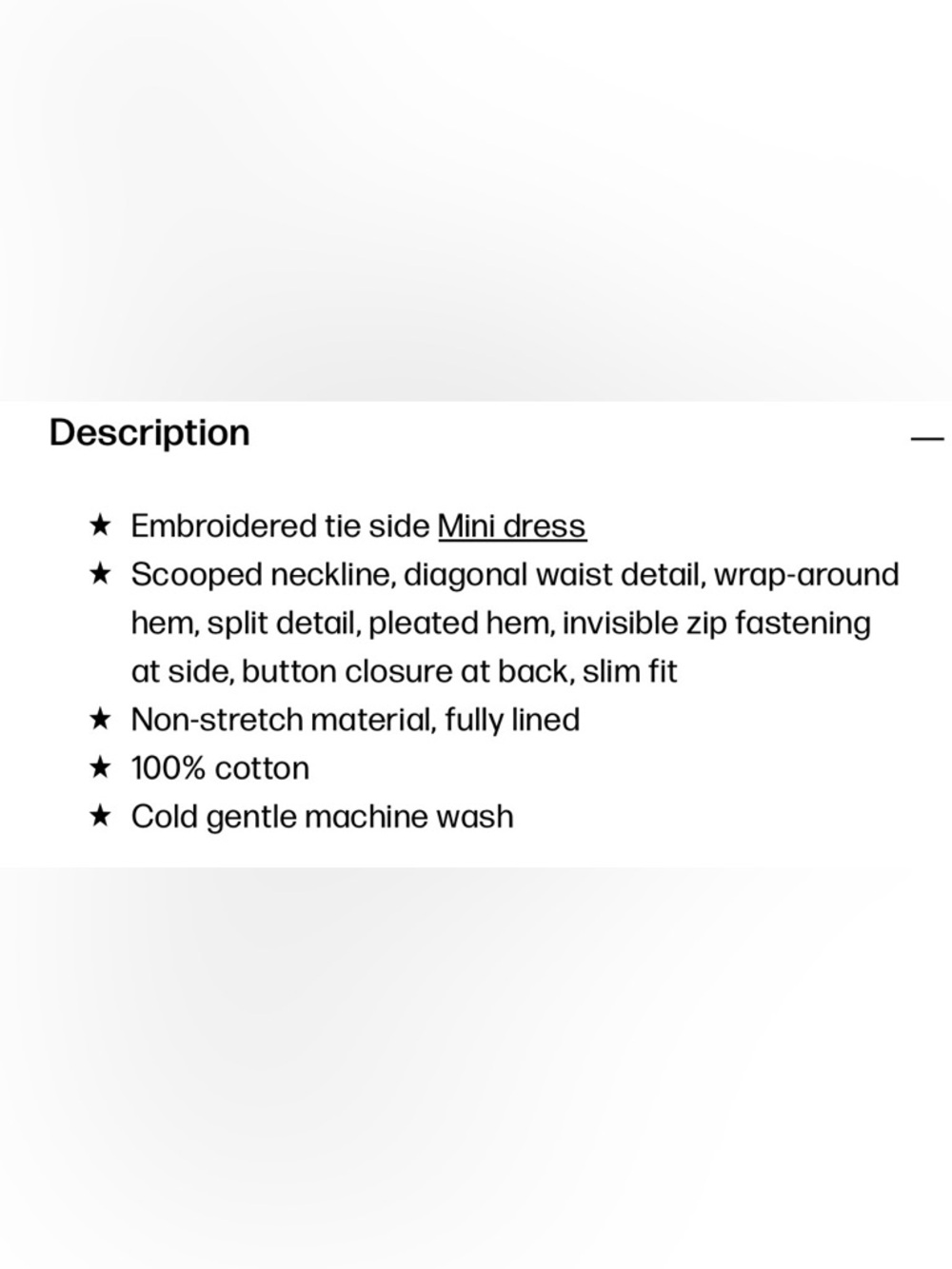 Princess PollyWhite Sleeveless Mini Dress with Tie Detail - Picture 4 of 7